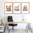 Wall Decor for Office Room New York Autumn Watercolour Travel Art wall art | 