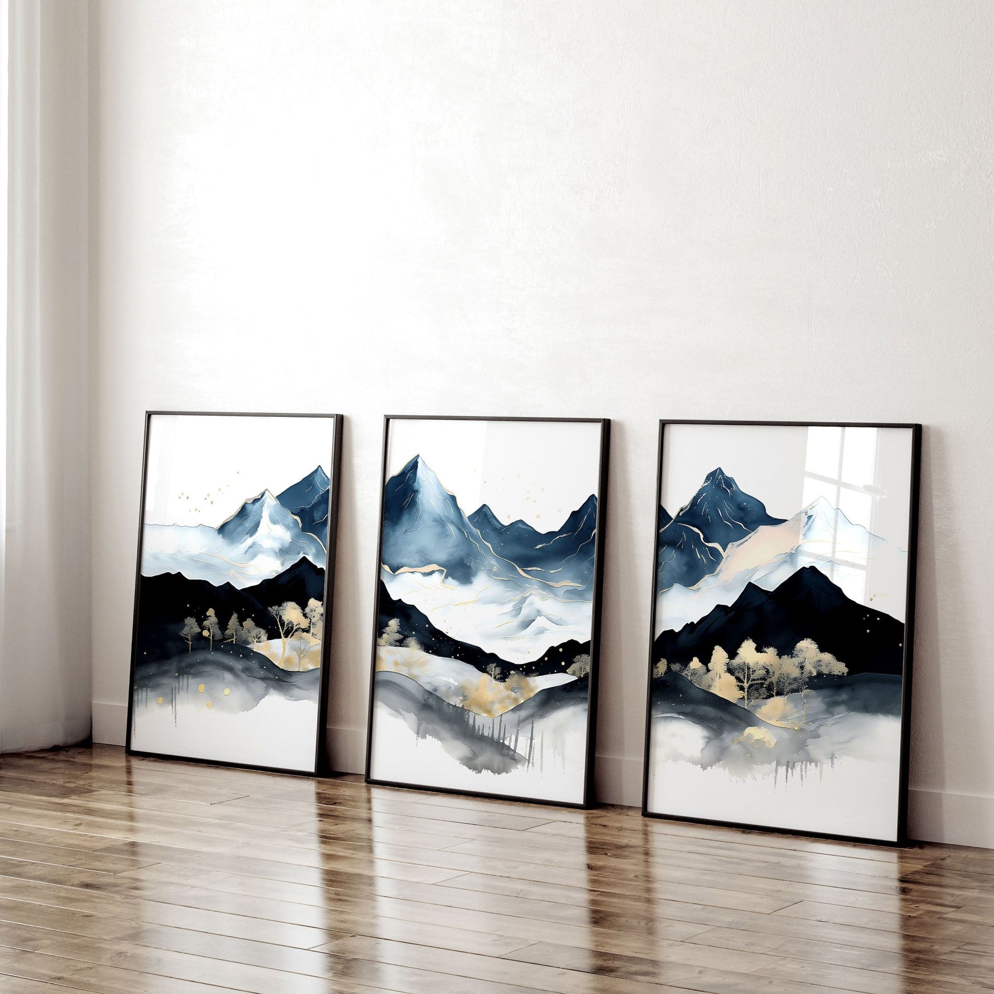 Wall Decor Ideas For Office | Set of 3 wall art prints