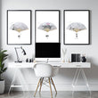 Wall Decor Ideas Office | Set of 3 wall art prints