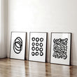 Wall Decoration For Home Office | Set of 3 wall art prints