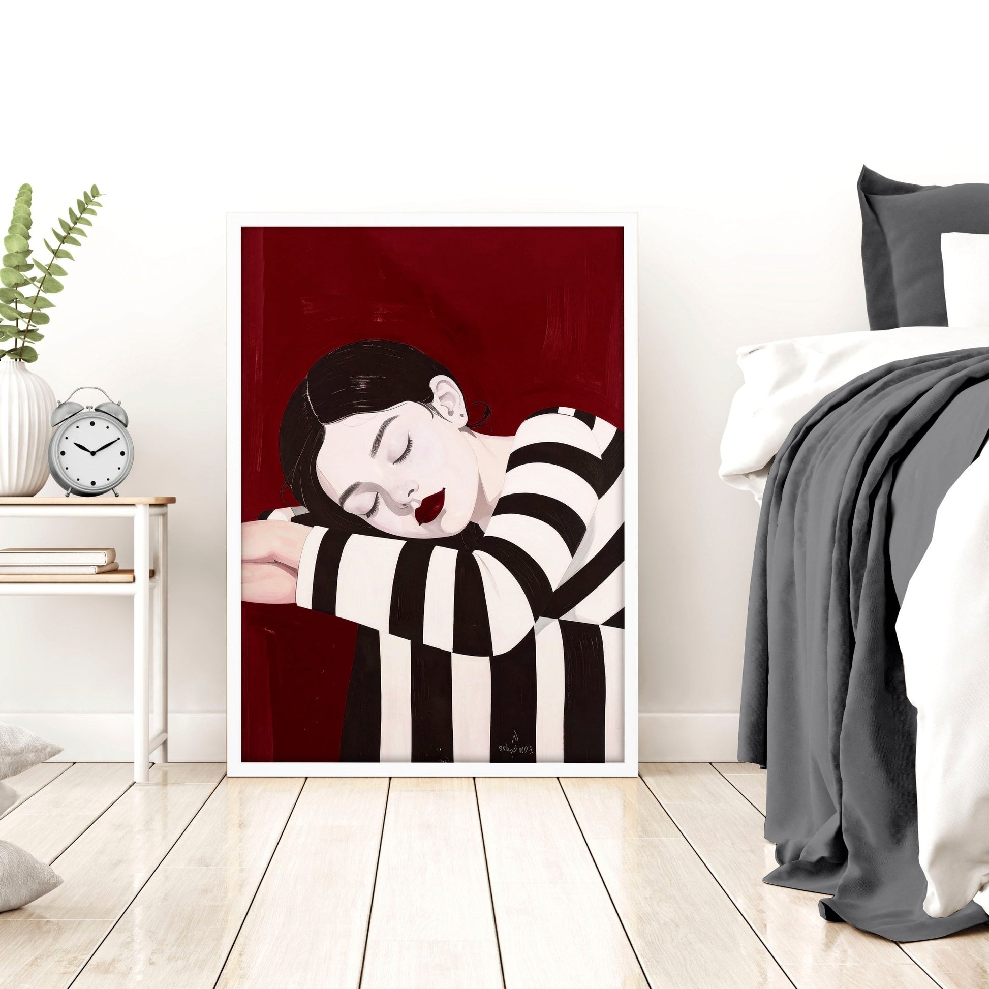 Wall Hangings For Bedroom | Set of 3 Boho Women Wall art Prints