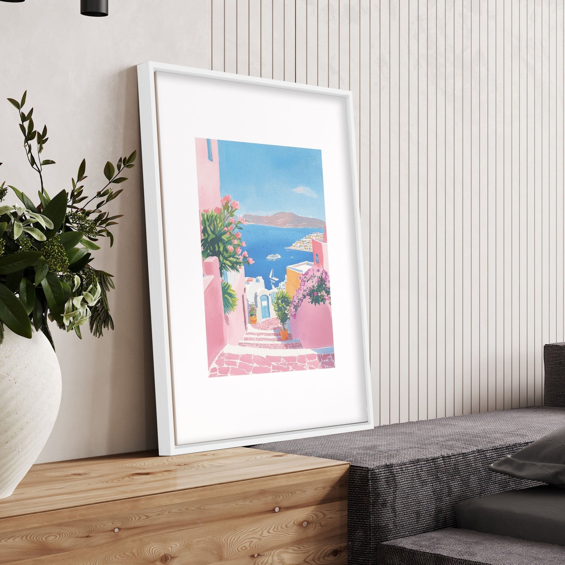 Wall Paintings In Living Room | Set of 3 Beach Decor Wall art Prints