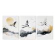 Wall Pictures Hanging | Set of 3 Asian Inspired Wall art Prints