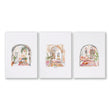 Wall Pictures With Frames | Set of 3 Moroccan Inspired Wall art Prints