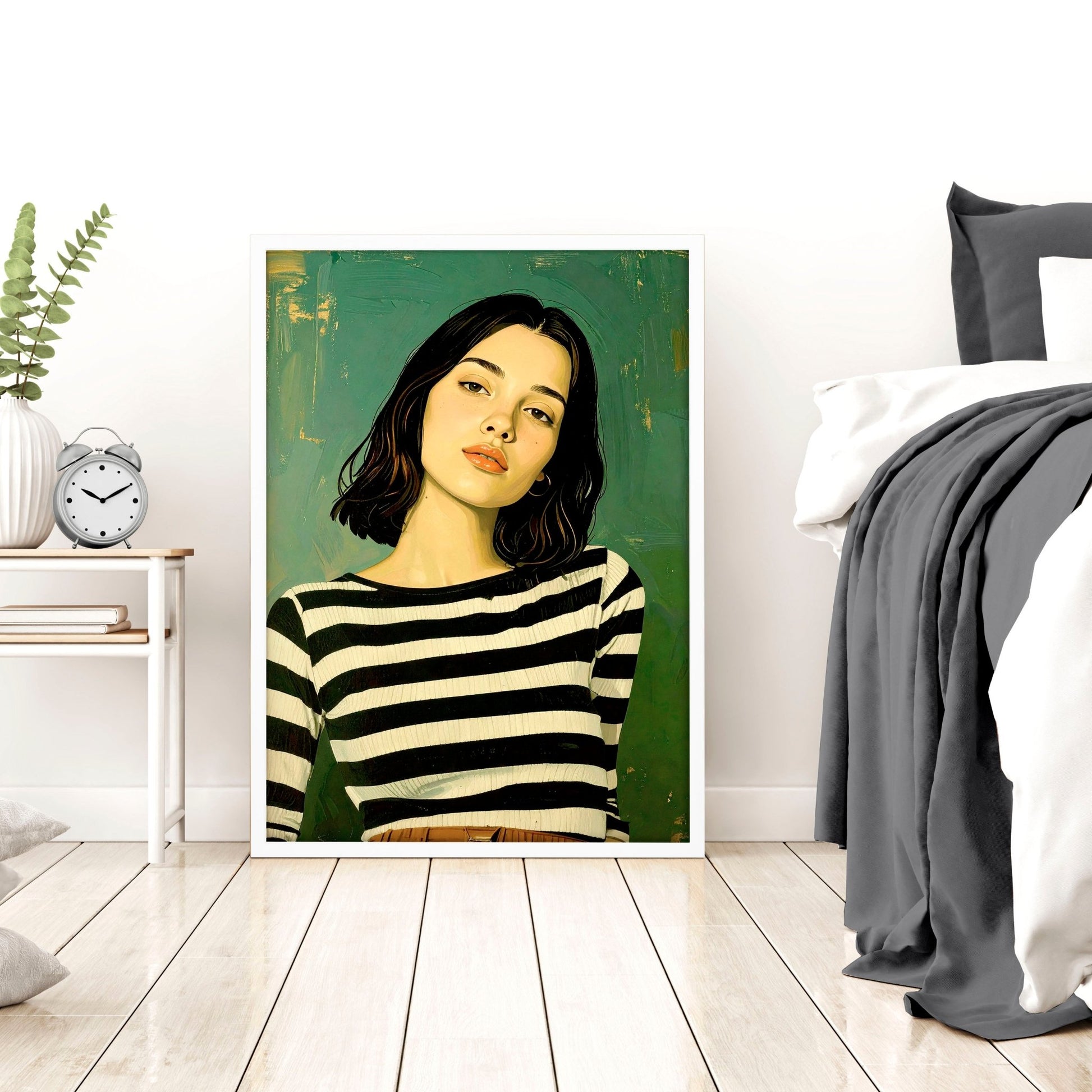 Wall Posters For Bedroom | Set of 3 Boho Women Wall art Prints