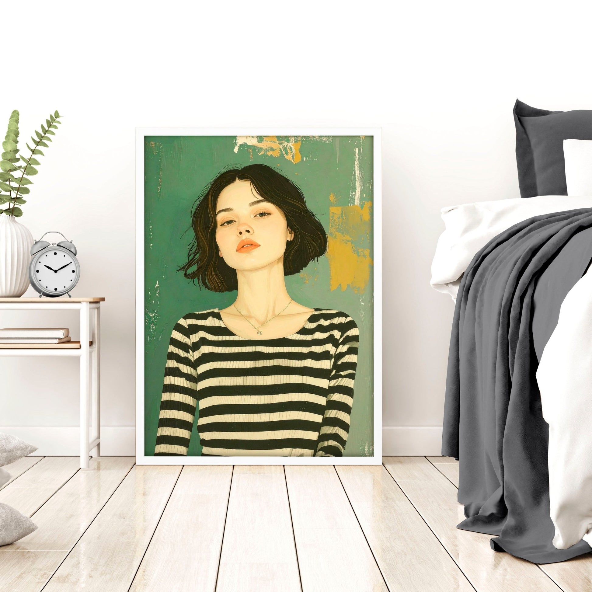 Wall Posters For Bedroom | Set of 3 Boho Women Wall art Prints