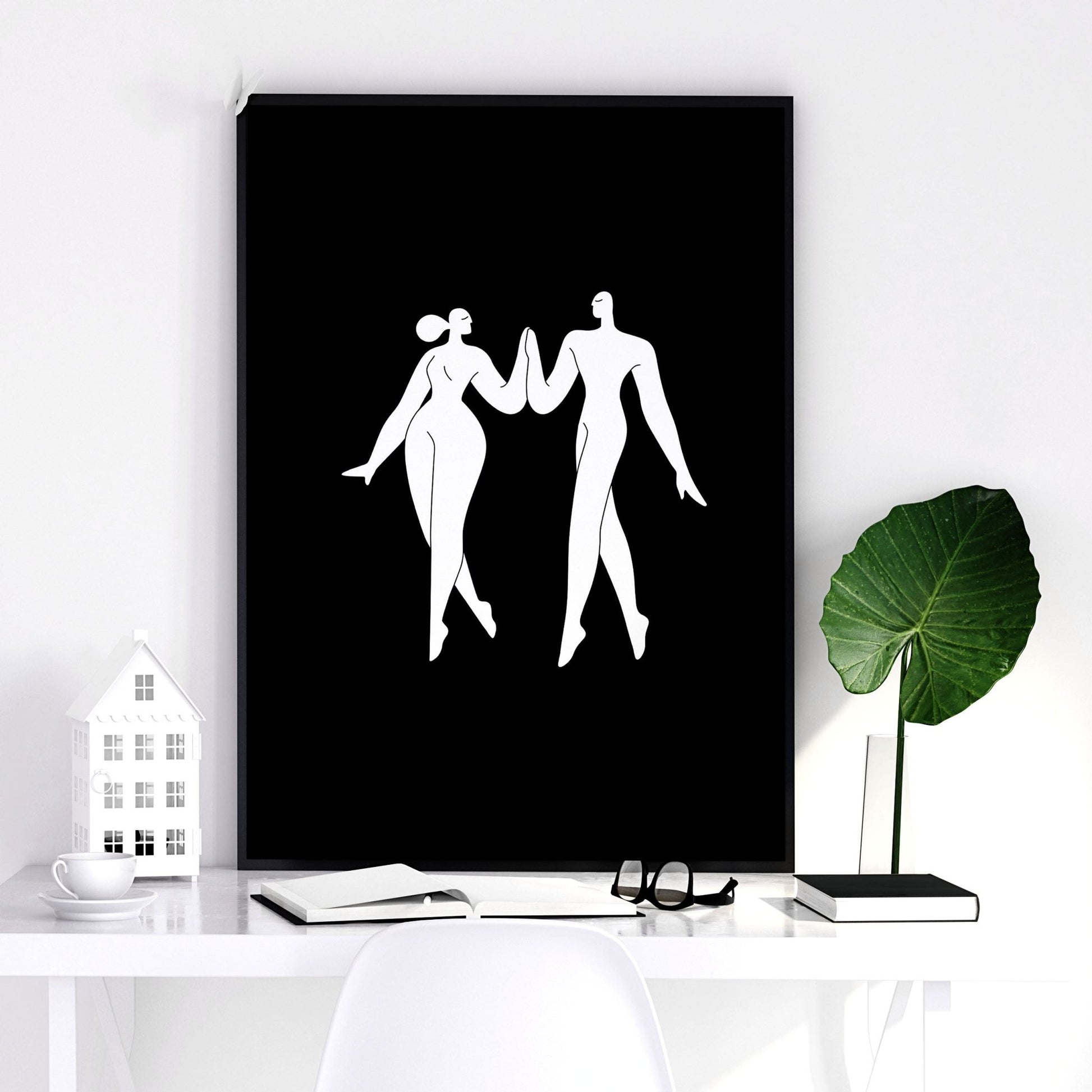 Wall Prints And Posters | Set of 3 Boho Women Wall art Prints