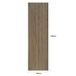Walnut Acoustic Wall Panels