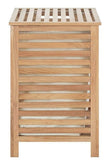 Walnut Wood Laundry Hamper