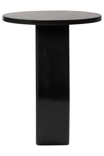 Walsa Black Finish Mango Wood Accent Table