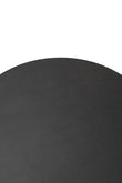 Walsa Black Finish Mango Wood Circle Column Detail Side Table