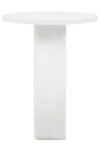 Walsa Whitewash Mango Wood Accent Table