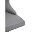 Walson Grey Leather Effect Home Office Chair