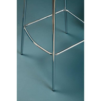 Warton Grey Velvet Bar Chair