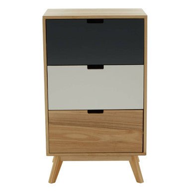 Watson 3 Drawer Bedside Table