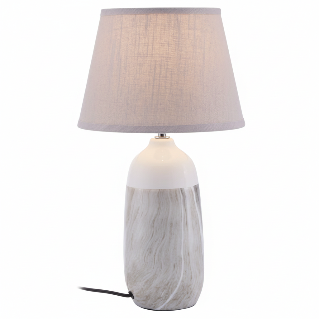 Welma Beige Ceramic Table Lamp
