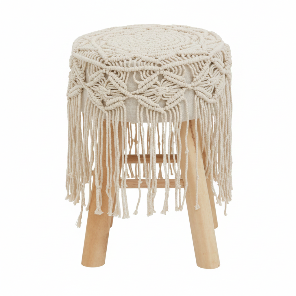 West Village Weave Seat Stool