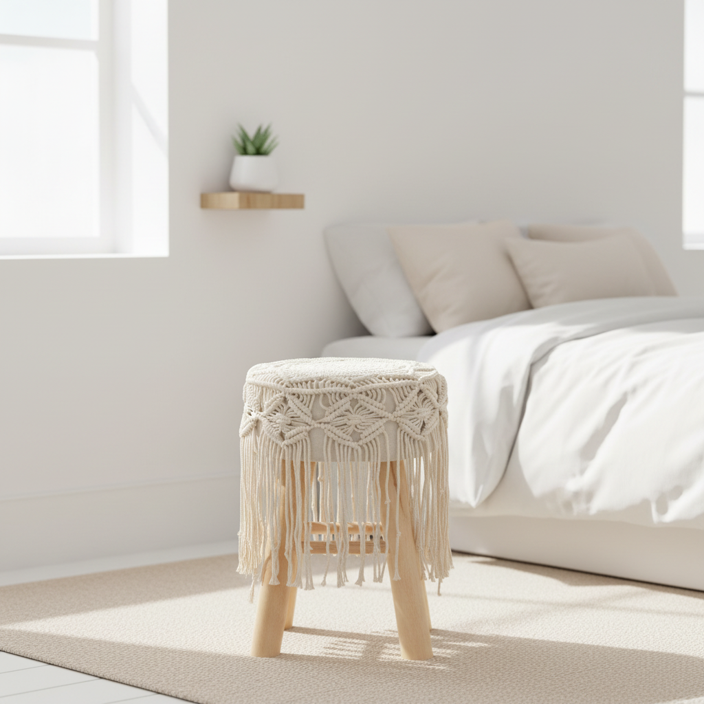 West Village Weave Seat Stool