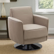 Wester Mink Leather Effect Chair