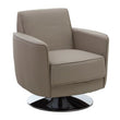 Wester Mink Leather Effect Chair