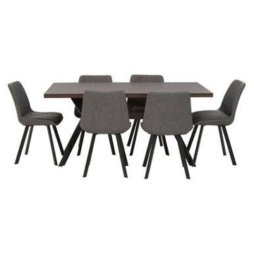 Westford Rectangle Dining Table With 6 Chairs Set