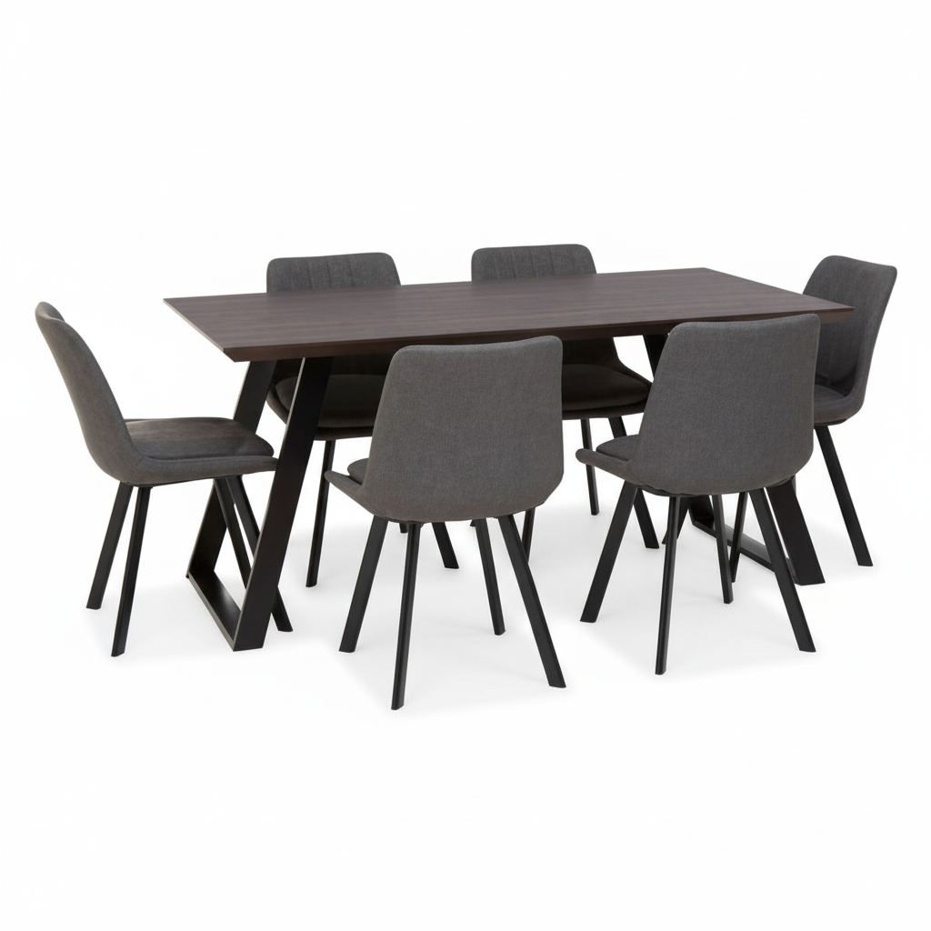 Westford Dining Table With 6 Chairs Set