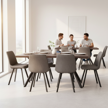 Westford Rectangle Dining Table With 6 Chairs Set