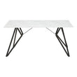 Weston Marble Effect Dining Table With 6 Chairs Set