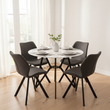 Weston Round Grey Dining Set