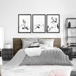 White And Black Prints | Set of 3 wall art prints