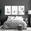 White And Black Prints | Set of 3 wall art prints