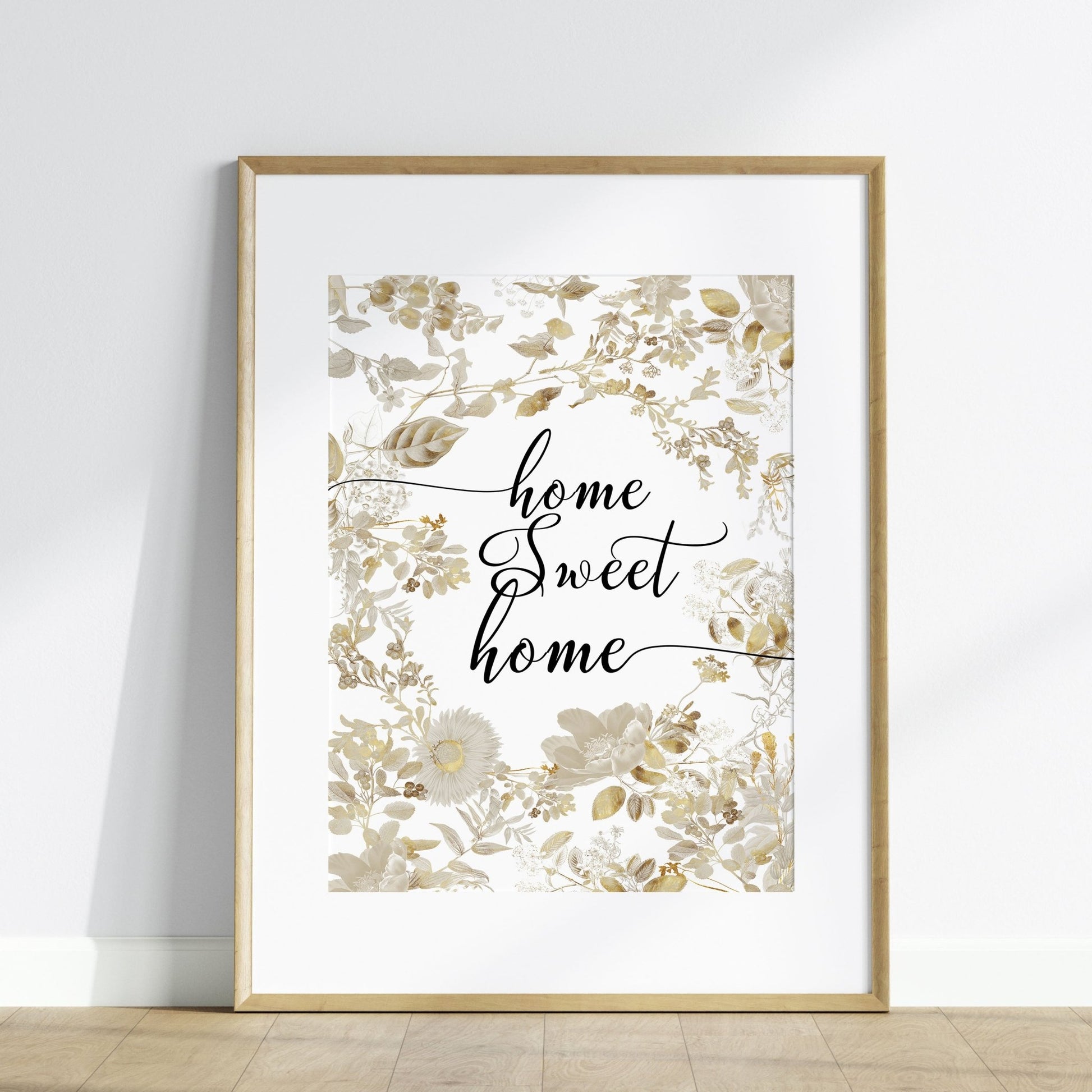 White Picture frame Mount