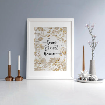 White Picture frame Mount