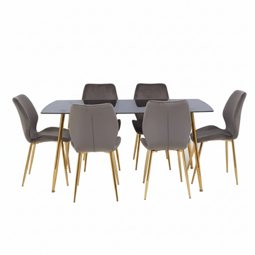 Wimslow Grey Rectangular Dining Set