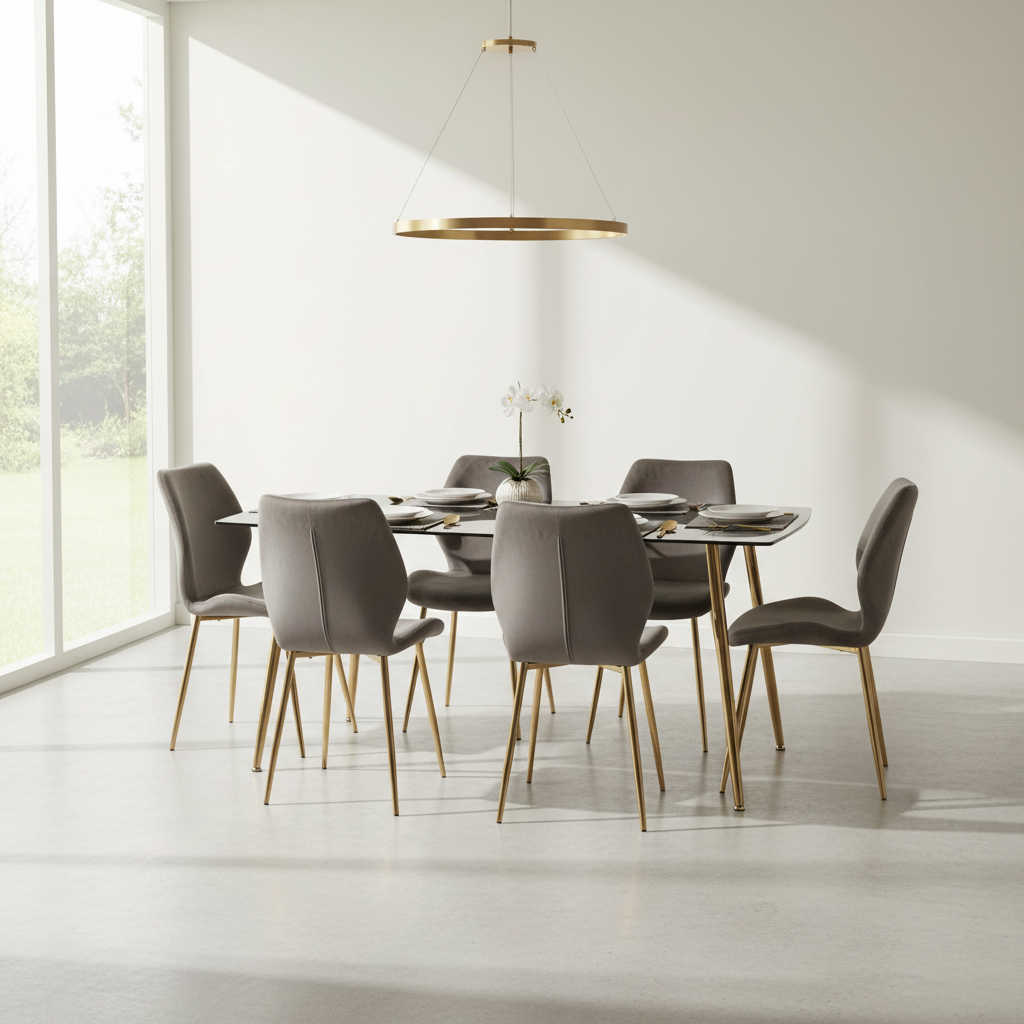 Wimslow Grey Rectangular Dining Set