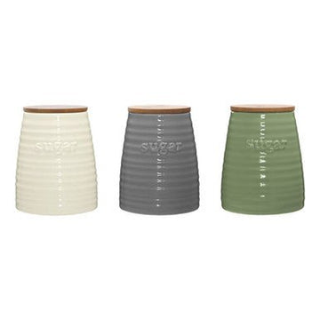 Winnie Cream Dolomite Sugar Canister