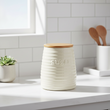 Winnie Cream Dolomite Sugar Canister