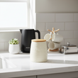 Winnie Cream Dolomite Sugar Canister