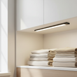 Wireless LED Night Light Motion Sensor 20 40 60 80cm USB Rechargeable Dimmable Wardrobe Lamp for Kitchen Cabinet Staircase Lamp