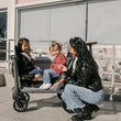 Wonderfold L2 Quad Stroller Wagon - Grey