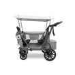 Wonderfold L2 Quad Stroller Wagon - Grey