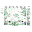 Woodland Animals Children's Mural Wallpaper