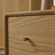 Wright Narrow Oak Bedside Table