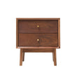 Wright Walnut Bedside Table