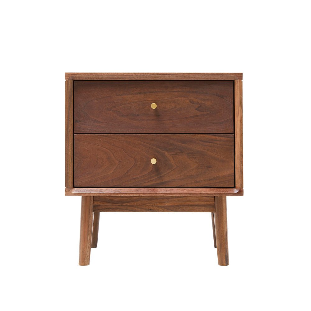 Wright Walnut Bedside Table