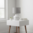 Wylie White Ceramic Table Lamp