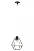 Wyra Black Cage Pendant Light