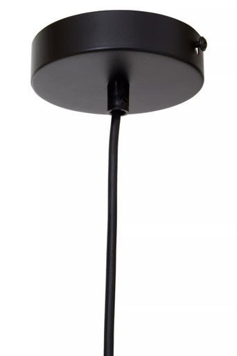 Wyra Black Cage Pendant Light