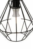 Wyra Black Cage Pendant Light