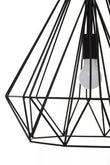Wyra Black Conical Pendant light